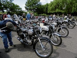 Norton Festival salutes Lancashire biker Phil – still burning up the roads at 85 years young