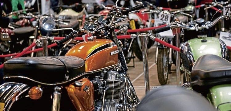 Royal Bath and West Showgroung, Shepton Mallett, February 2011, Honda CB750