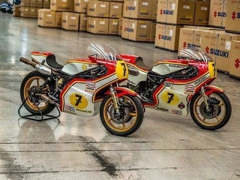 Want to see Barry Sheene’s World Championship winning Suzuki RG500?