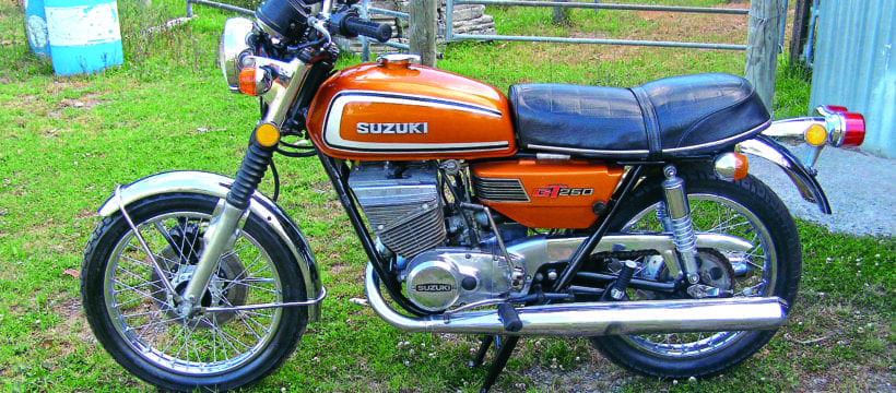Show Us Yours: Brett’s 1974 Suzuki GT250