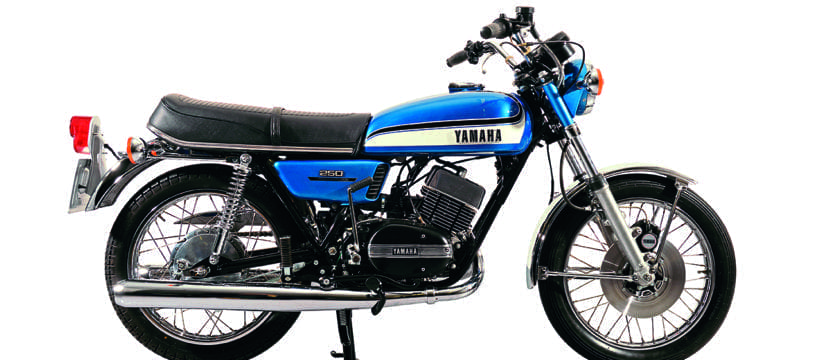 Missing a trick: Yamaha RD250