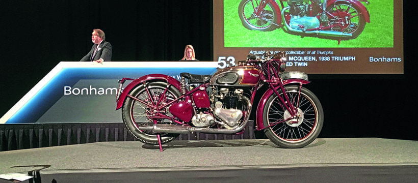 1938 Triumph Speed Twin sold for world record at Las Vegas auction