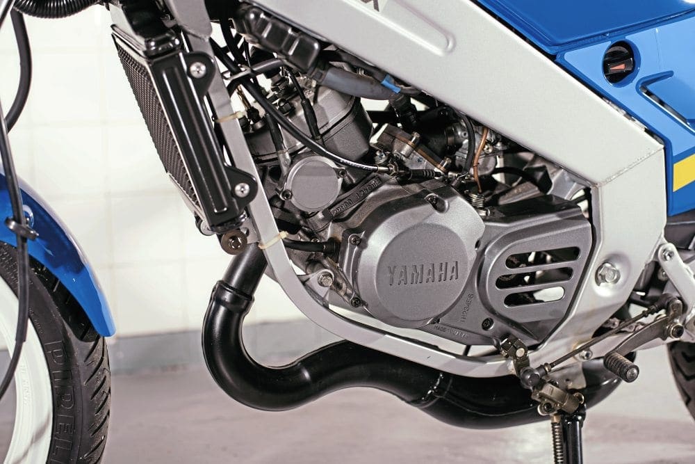 Yamaha TZR125 1987 TZR 125 instruction preparation setup manuel montage moto 