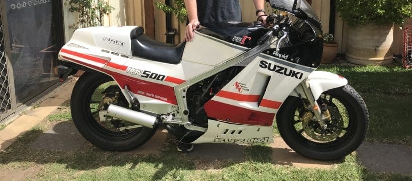 ‘True legend’s’ Suzuki RG500 ready to ride!