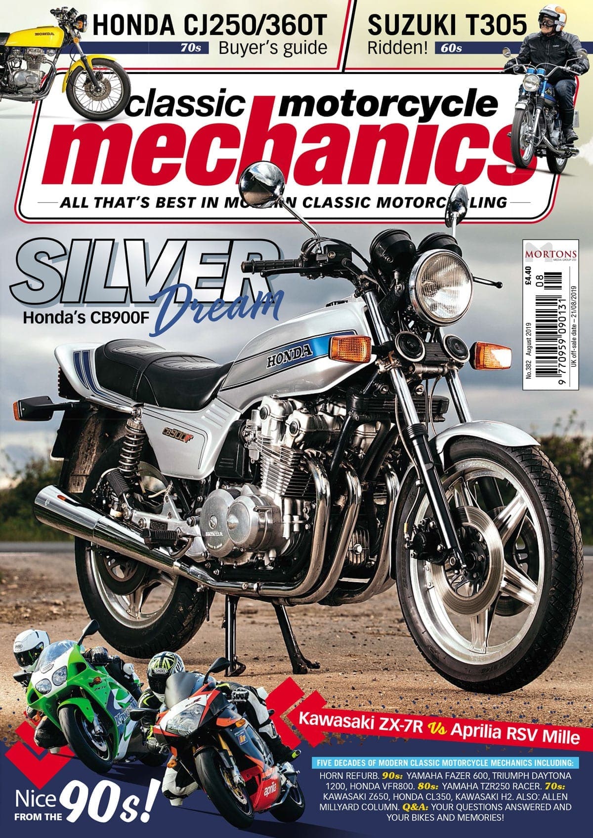AUGUST 2019 ON SALE NOW! | Classic Motorcycle Mechanics Magazine
