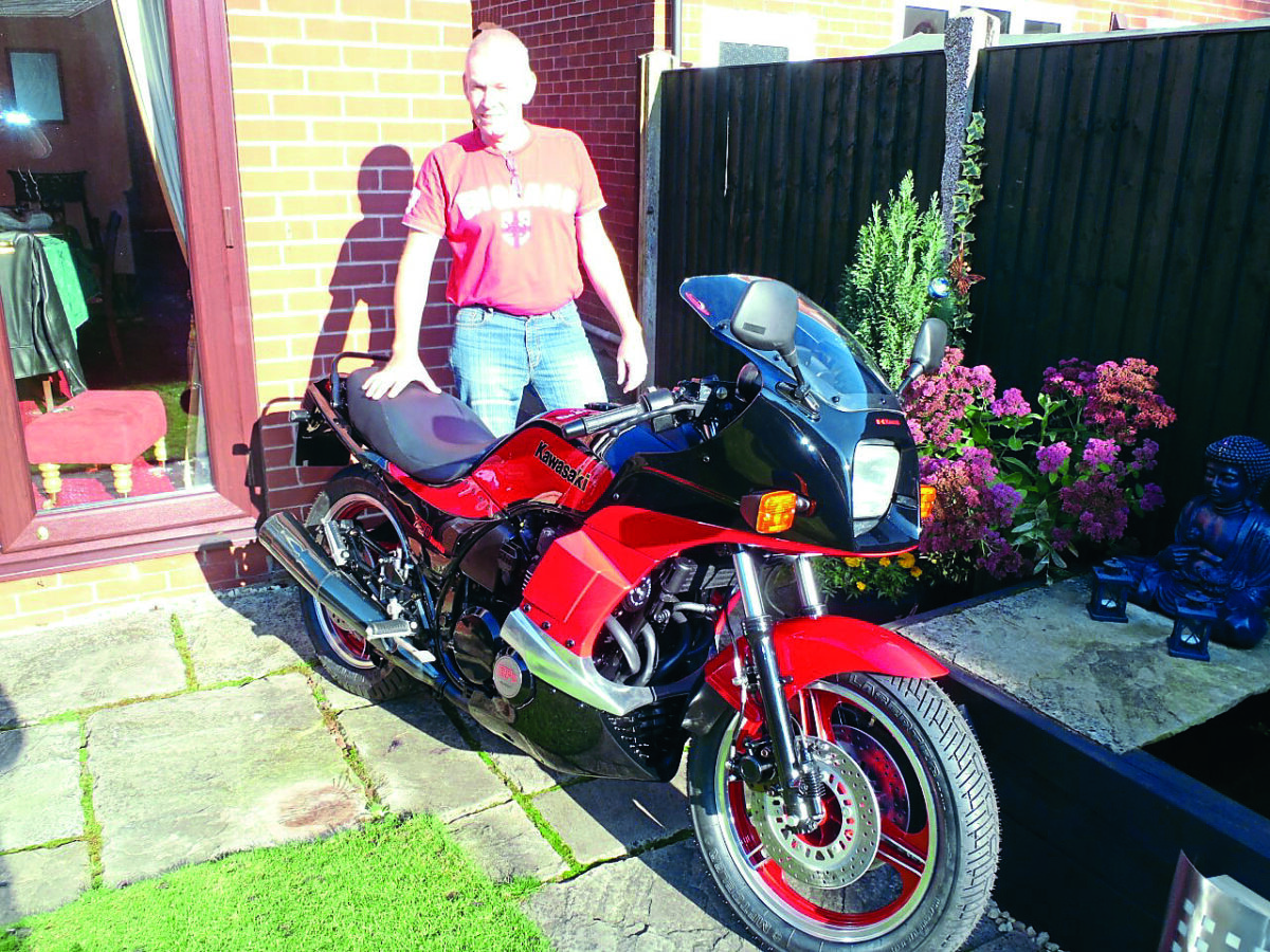 Kawasaki gpz750 turbo hotsell