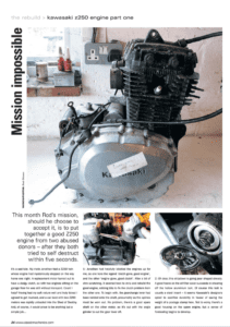 Kawasaki Z250 engine rebuild (2008) - PDF Download