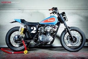 Kawasaki W650 flat tracker