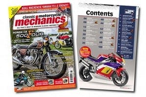 Classic Motorcycle Mechanics on sale – November 2014