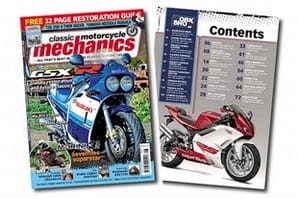 Classic Motorcycle Mechanics on sale – August 2014