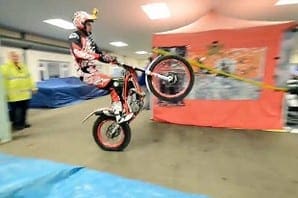 Video: Steve Colley at Stafford!