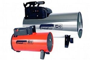 SIP propane space heaters