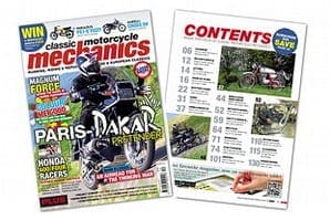 Classic Motorcycle Mechanics on sale now