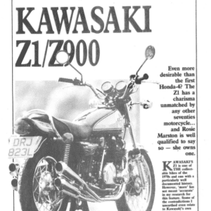 Kawasaki Z1/Z900 - PDF Download