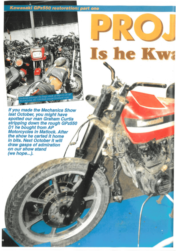 Kawasaki GPz550 - PDF Download