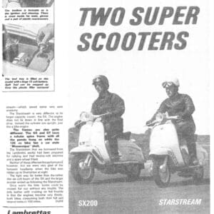 Lambretta SX200 and Starstream - PDF Download