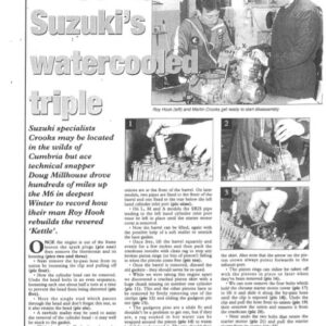 Suzuki GT750 Engine Rebuild - PDF Download