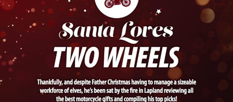 Christmas gift guide for motorcycle enthusiasts launched