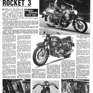 BSA ROCKET 3 740 cc – 1968 – PDF Download