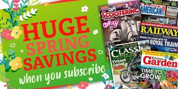 Spring sale across magazines