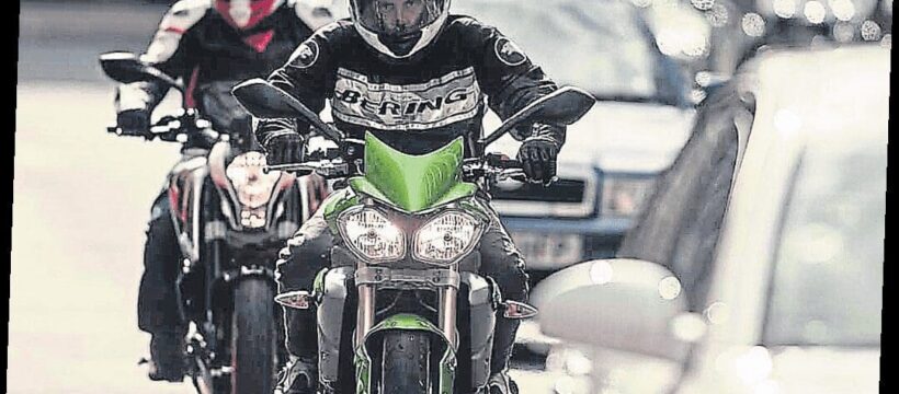 Highway Code changes, men on motorcycles
