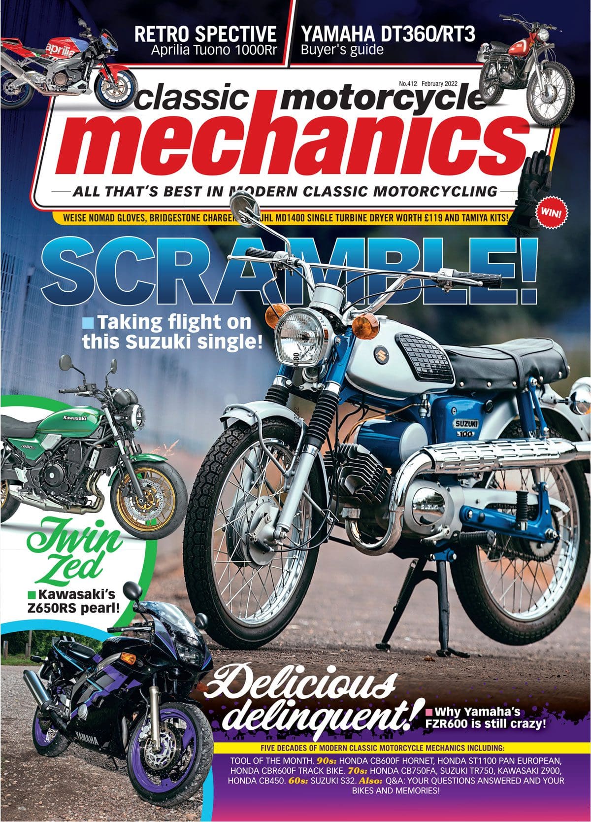 Pre order your copy of Classic Motorcycle Mechanics February 2022