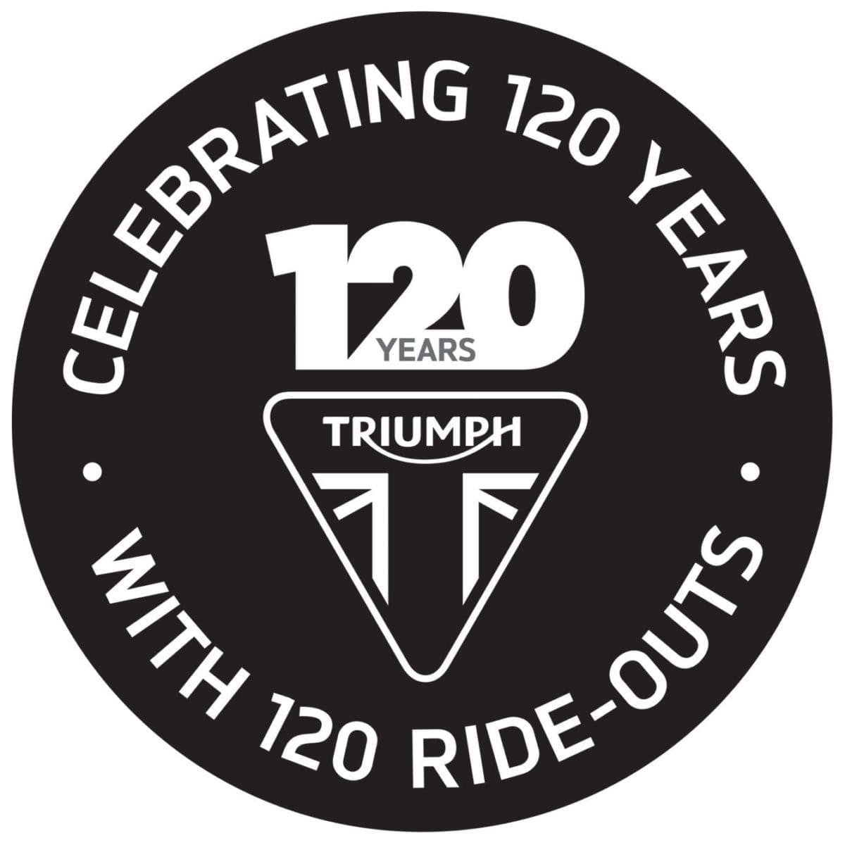 Triumph 120 year rideouts