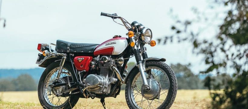 Summer love! Test-riding the rare-in-the-UK Honda CL350