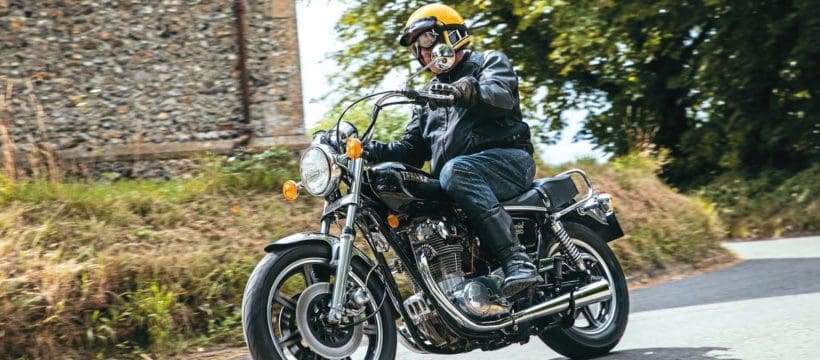 Custom Cream! Yamaha XS650SE takes the biscuit