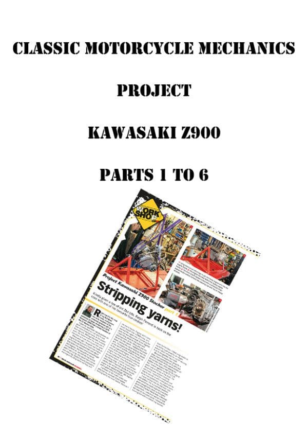 Project Kawasaki Z900 engine rebuild. Parts 1 to 6 PDF Download