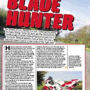 Yamaha YZF-R1 Blade Hunter Classic Ride