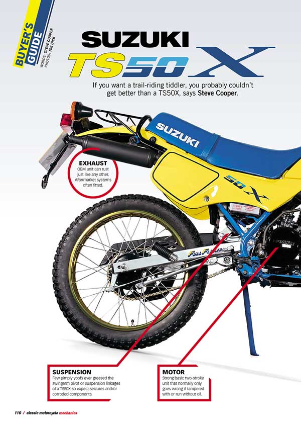 Buyers Guide - Suzuki TS50X