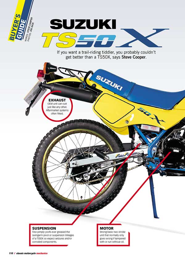 Buyers Guide - Suzuki TS50X - PDF Download