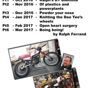 Ralph Ferrand - project Yamaha DT175 parts 1 to 6