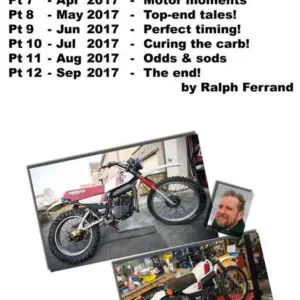 Ralph Ferrand - project Yamaha DT175 parts 7 to 12